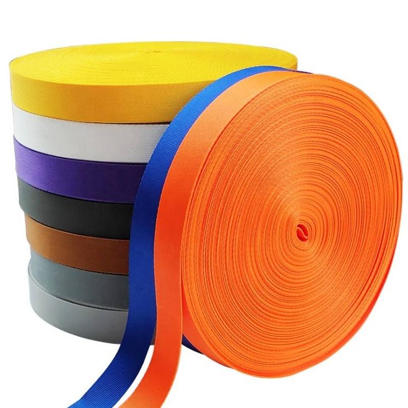 Factory Wholesale Custom Nylon Webbing Strap High-strength Polyester Webbing Belt